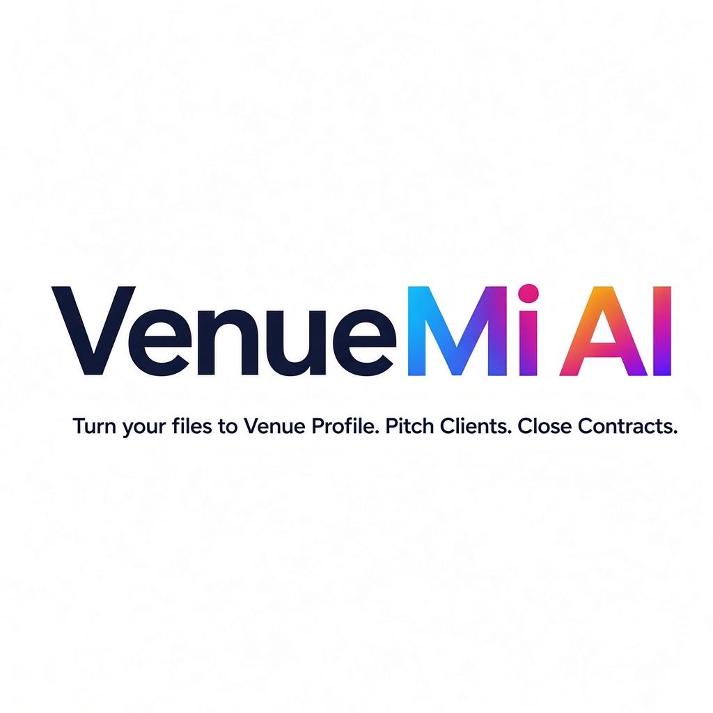 VenueMi AI — Personal Catalog and Sales Room for Event Agencies